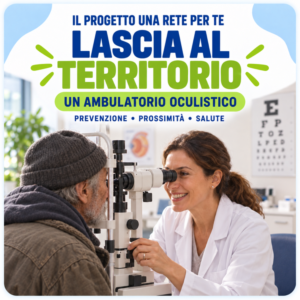 ambulatorio oculistico. fragili. svamtaggio